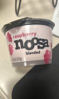 Raspberry blended finest yoghurt