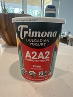 A2A2 Probiotic Yogurt Plain Whole Milk