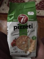 Emmentaler, tomato & garlic pizzeti, emmentaler, tomato & garlic