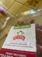 Organic Table Grapes