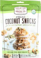 Coconut super seeds snack