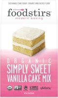 Organic simply sweet vanilla cake mix ounce