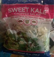 Braga farms sweet kale chopped salad