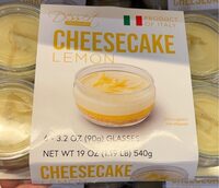 Italian lemon cheesecake