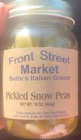 Pickled snow peas
