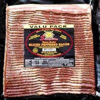 Sliced Peppered Bacon