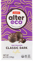 Organic black truffles dark chocolate