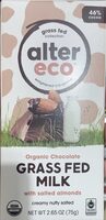Organic chocolate milk grass fed