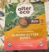 Dark Chocolate Almond Butter Bombs