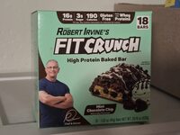 High Protein Baked Bar Mint Chocolate Chip