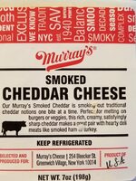 Smoked cheddar cheese