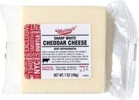 Sharp white cheddar cheese