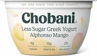 Less Sugar Greek Yogurt Alphonso Mango