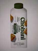 Chobani Coffee Creamer, Zero Sugar, Salted Caramel