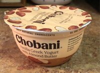 Vanilla low-fat greek yogurt with almond butter