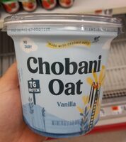 Chobani oat vainilla