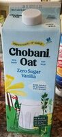 Chobani Oat Zero Sugar Vanilla