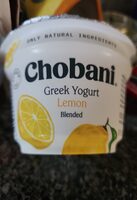 Greek Yogurt Lemon Blended