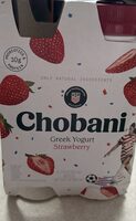 Strawberry yogurt drink