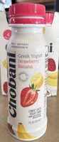 Strawberry banana Greek yogurt