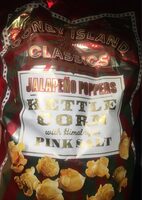 JALAPEÑO POPPERS Kettle corn with Himalayan Pink Salt