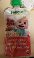 Cocomelon apple, oatmeal, raisin & cinnamon