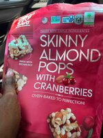 Skinny Almond Pops With Cranberries