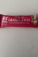 Strawberry shortcake granola bar
