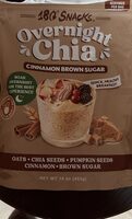 Overnight chai cinnamon brown sugar, oat oatmeal