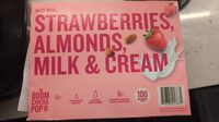 Boom Chicka Pop Bars Strawberry Almond & Cream