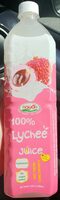 100% Lychee Juice