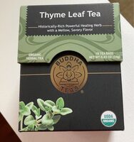 Thyme leaf tea