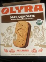 Dark Chocolate Crème Breakfast Biscuits Organic