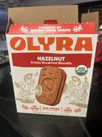 Hazelnut Crème Breakfast Biscuits Usda Organic