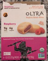 Raspberry Fruit & Grain Bites