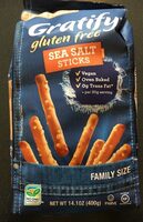 Gratify gluten free sea salt sticks