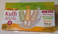 Kulfi Pistachio, Mango & Malai Ice Cream