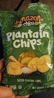 Salted Plantain Chips (Sunflower Oil)