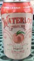 Sparkling Water Peach Naturally Flavored with other Natural Flavors