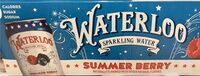Summer berry sparkling water