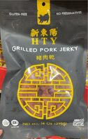 Grilled pork jerky