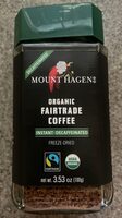 Mount hagen organic fairyrade instant decaffeinated coffee