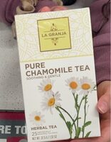 Pure chamomile tea