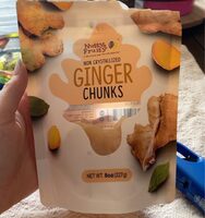 Non-crystallized Ginger chunks