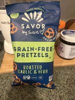 Grain-Free Pretzels Roasted Garlic & Herb