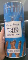 Hazelnut Wafer Rolls