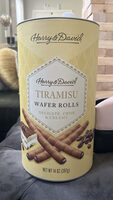 Tiramissu Wafer Rolls