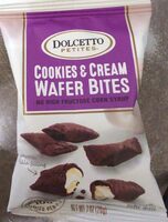 Dolcetto Cookies & Cream Wafer Bites