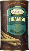 Premium Tiramisu Cream Filled Rolled Wafers