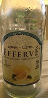 Efferve, sparkling lemonade, lemon - citron